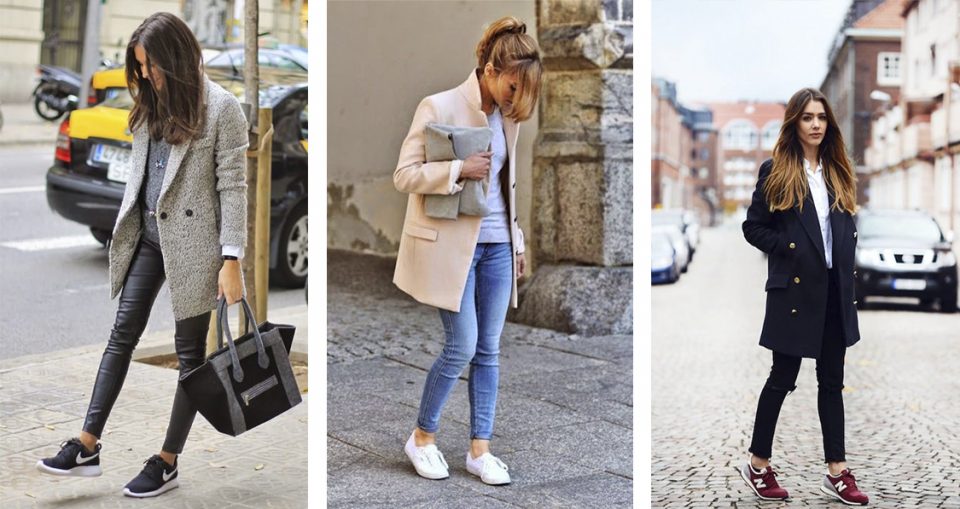 9 looks com tênis para se