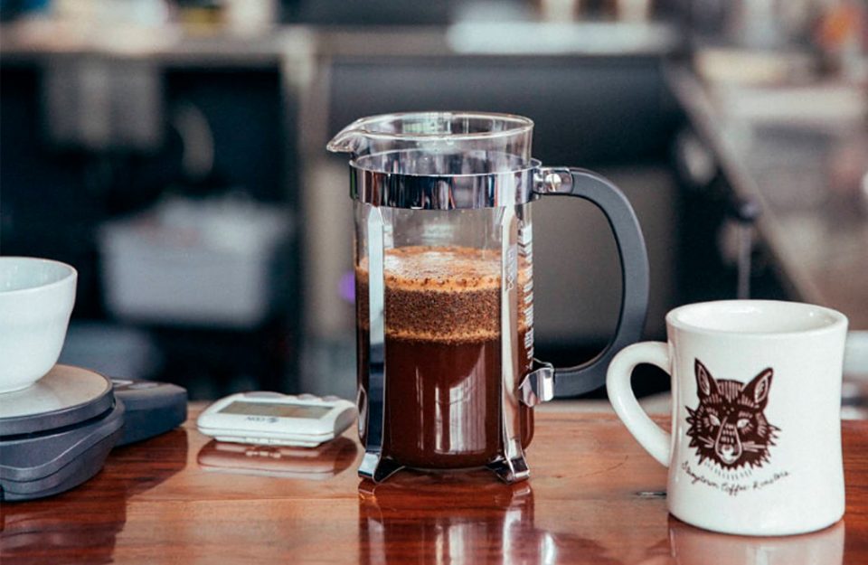 Métodos de extração: French Press