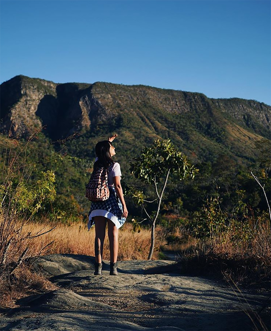 tenis trilha cachoeira