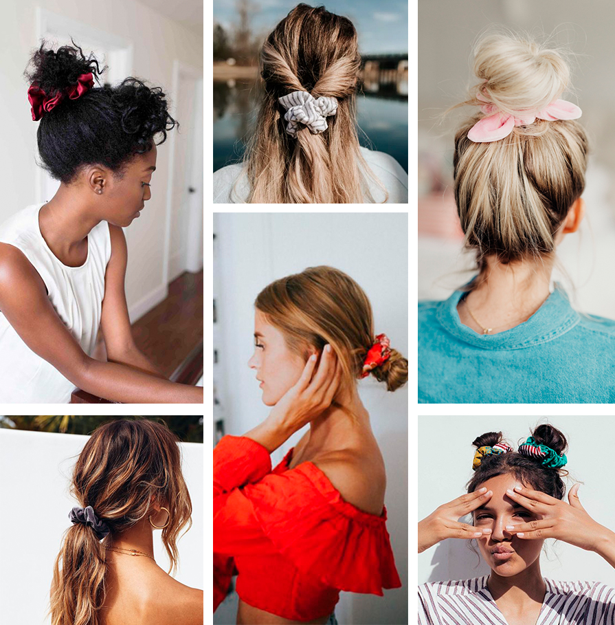 Scrunchies: A Xuxinha de Cabelo está de Volta