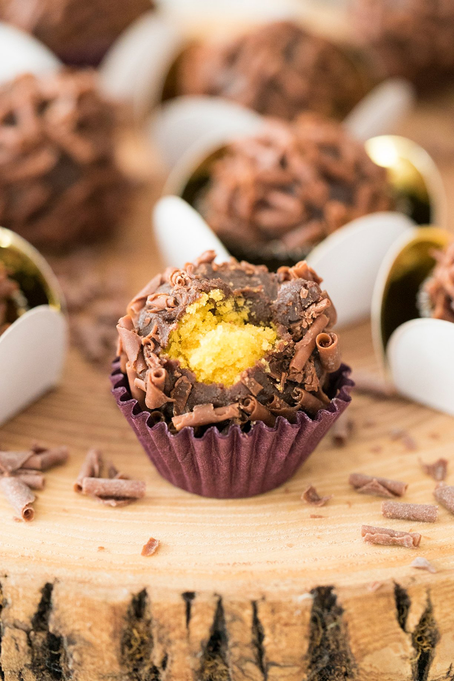 brigadeiro de bolo de cenoura