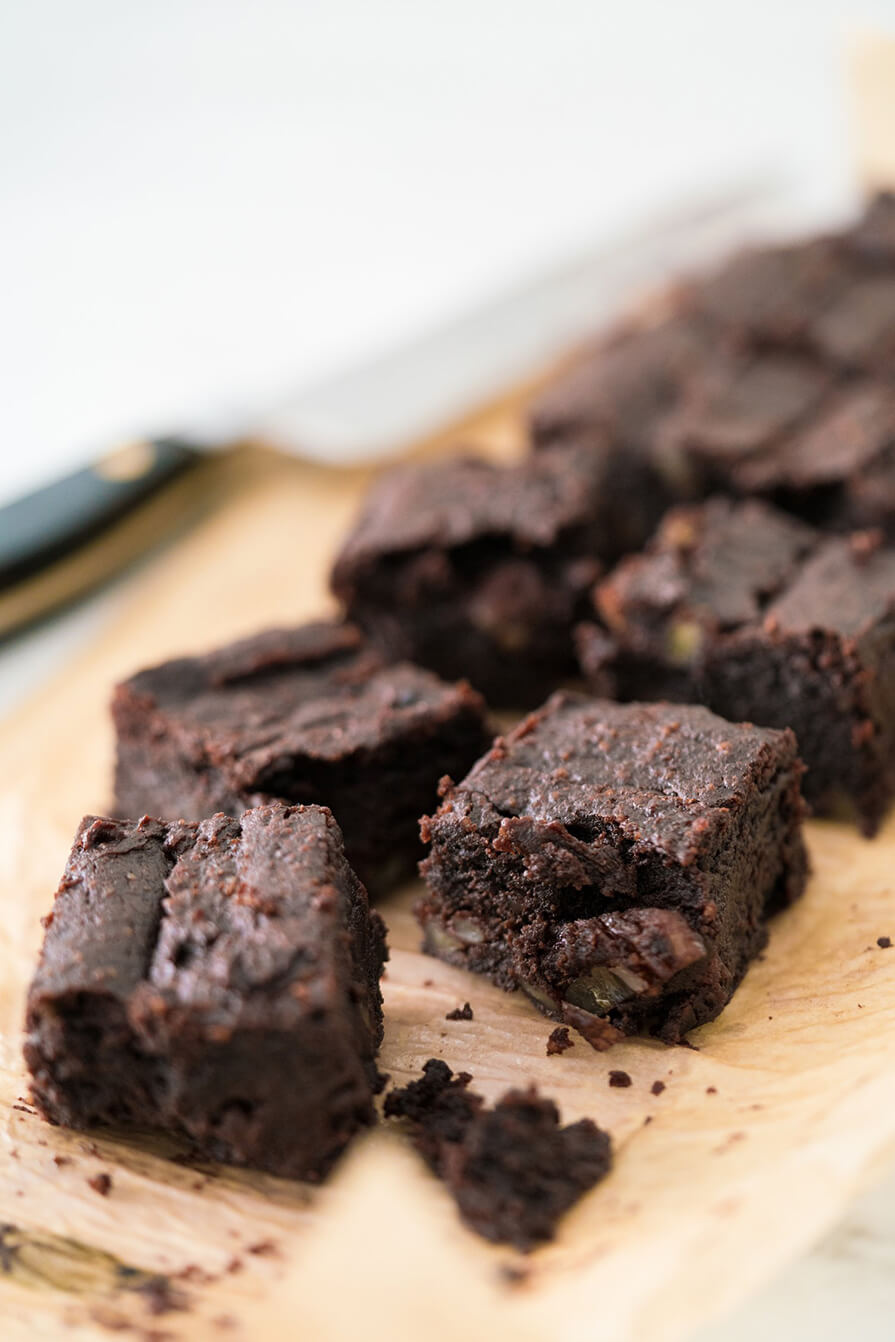 brownie de batata doce