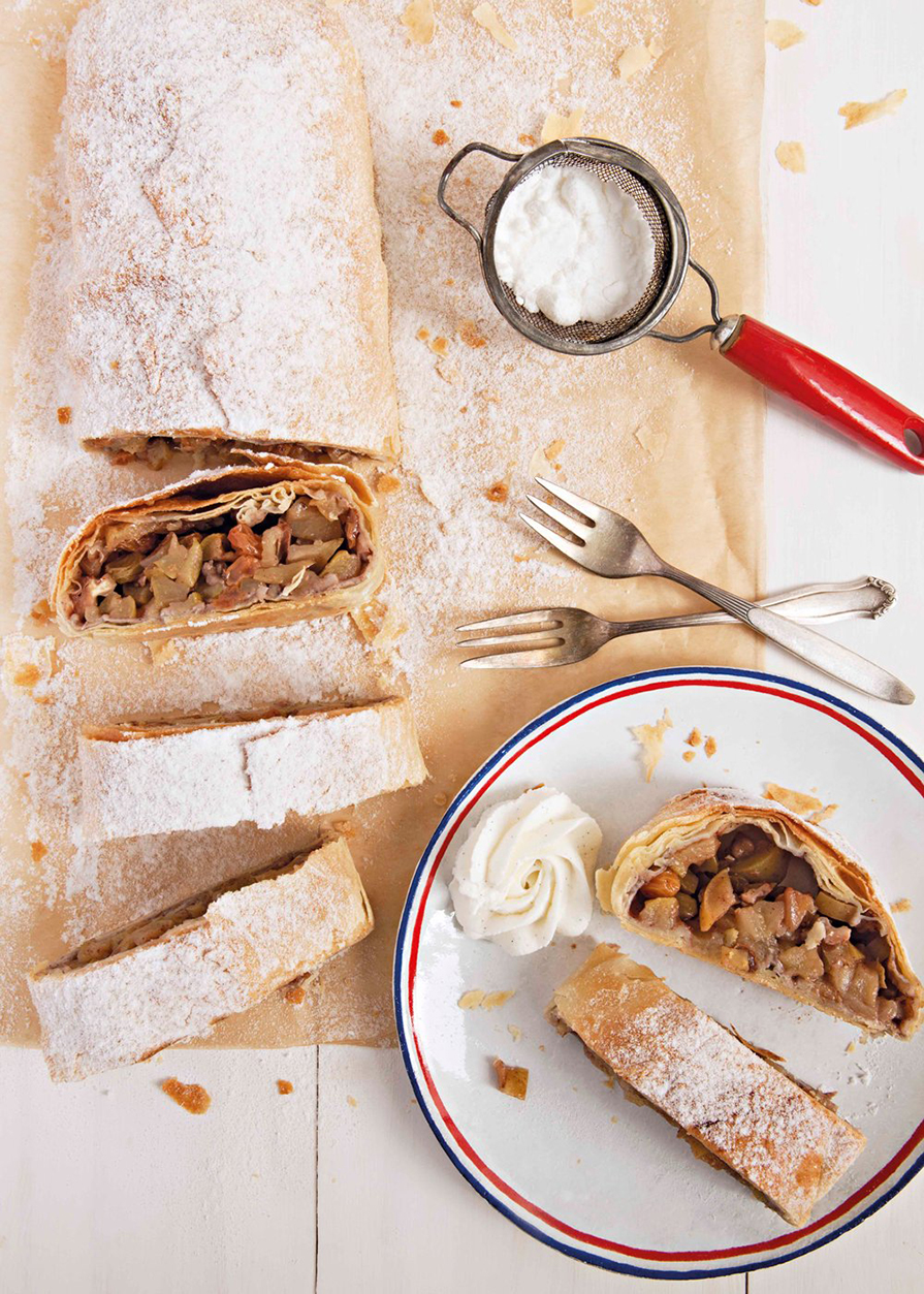 strudel de maçã