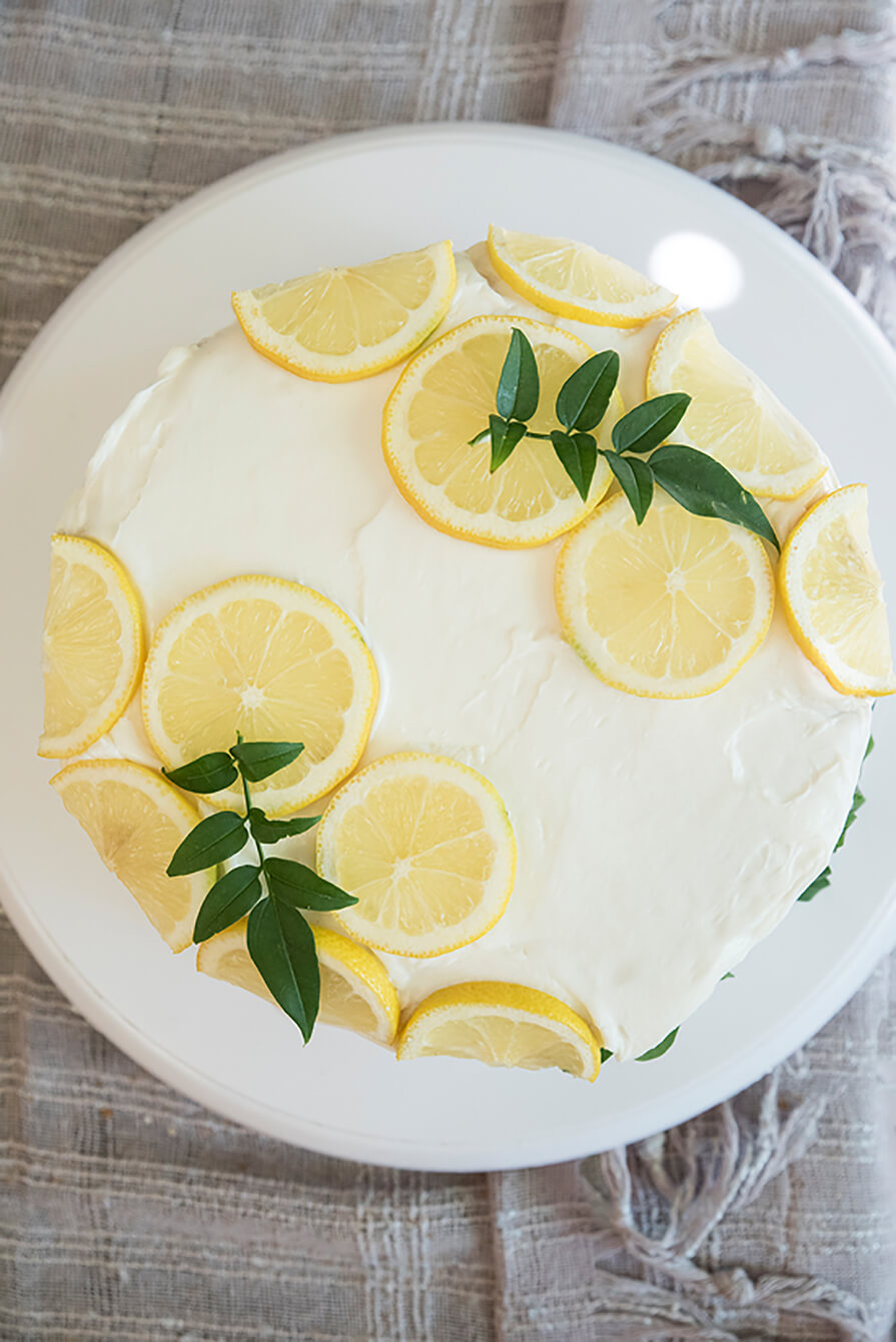 bolo de limão
