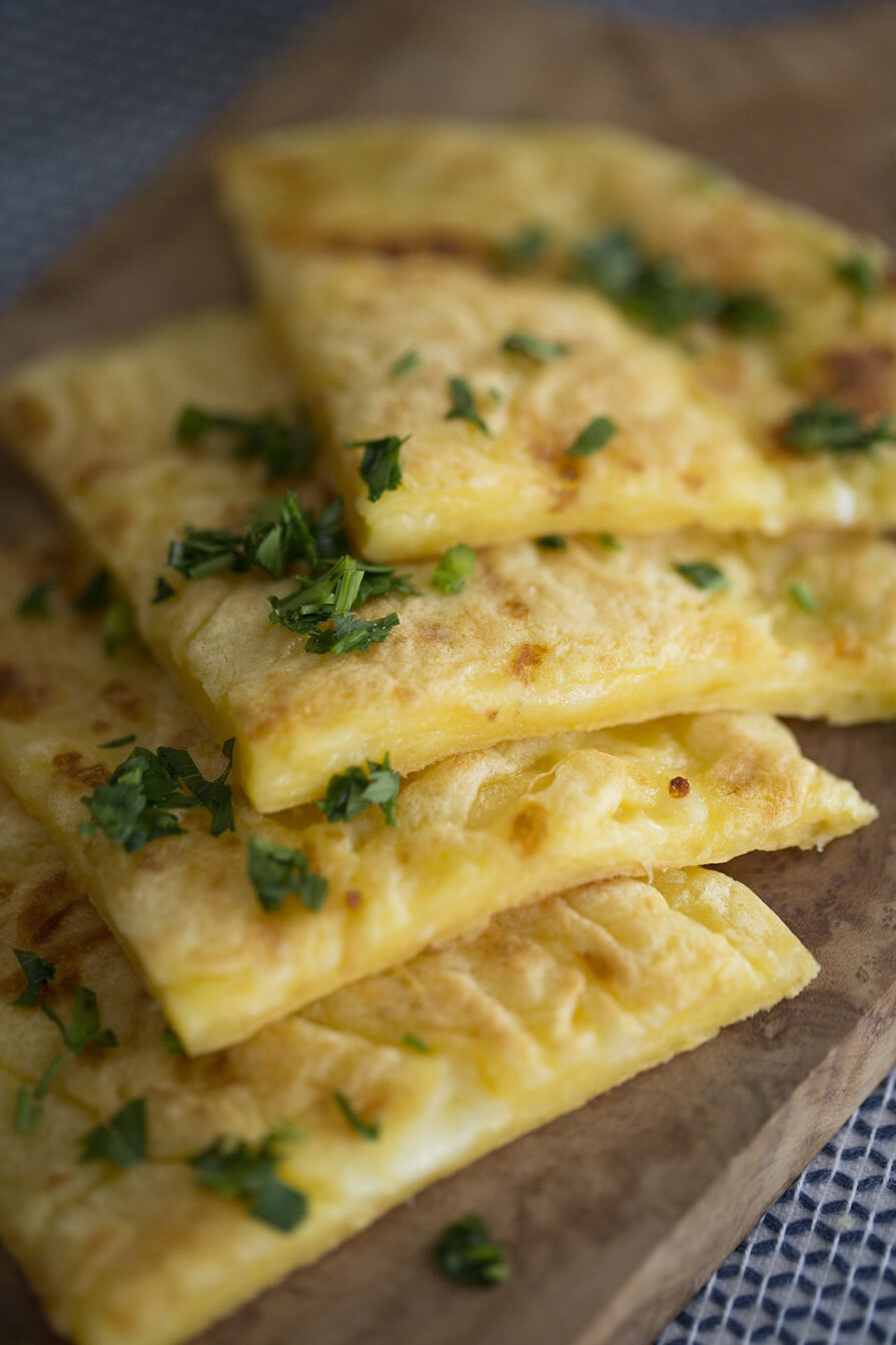 pão de queijo de frigideira