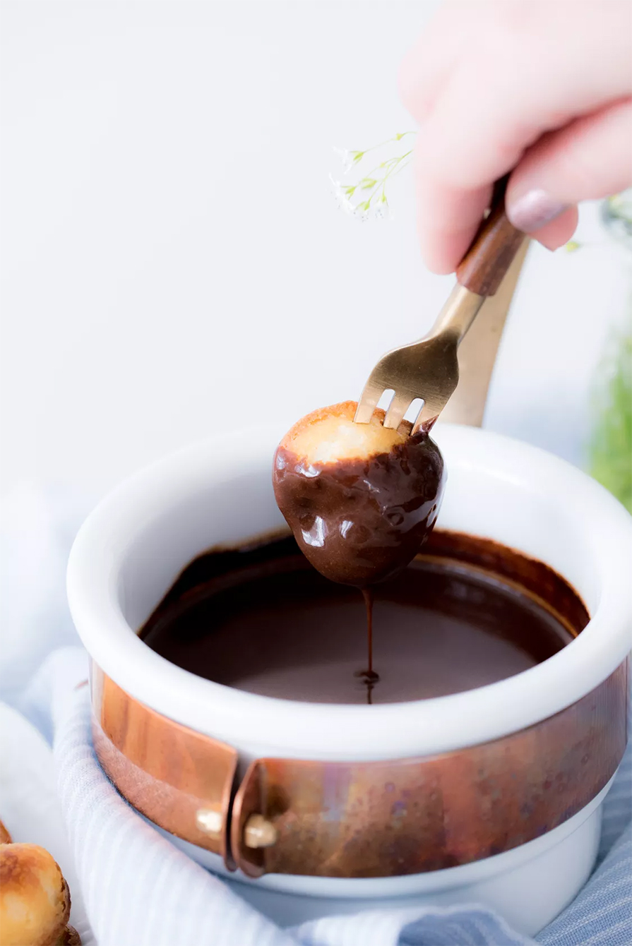 fondue de chocolate