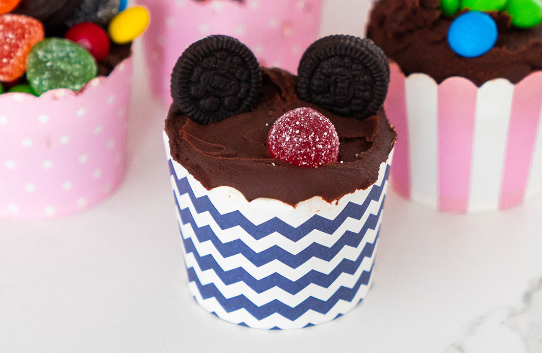 Cupcake De Chocolate Para o Dia das Crianças