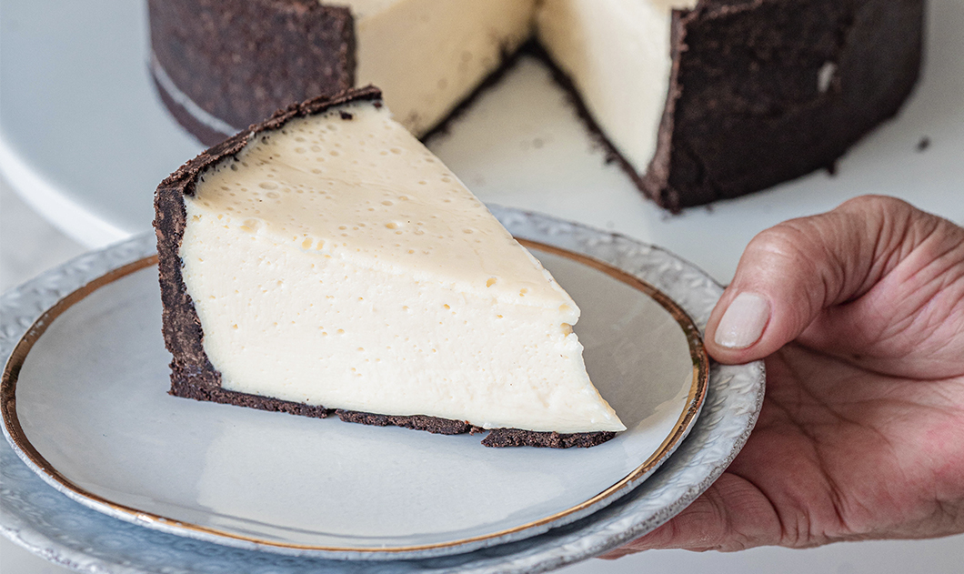 Torta de leite ninho e negresco