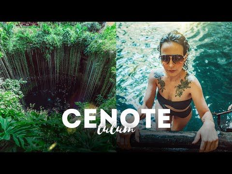 3 DOS LUGARES MAIS BONITOS DO MUNDO | CENOTES EM TULUM | MÉXICO