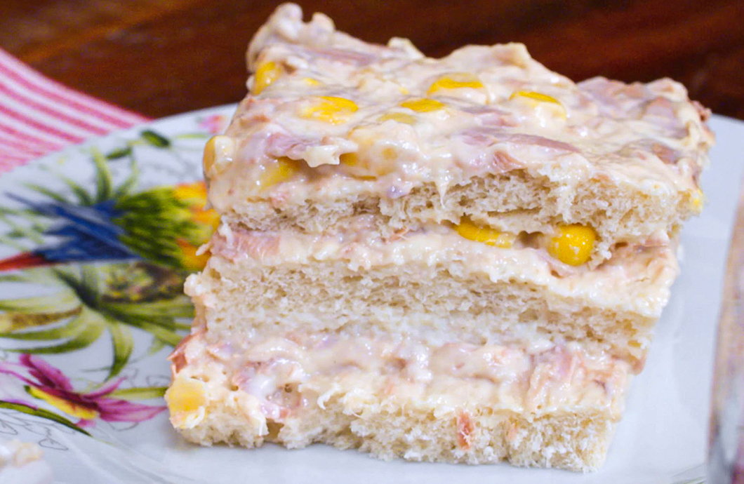 Torta Fria de Atum com Milho Fácil de Fazer | Danielle Noce