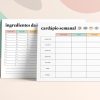 Dicas para Cozinhar em Casa + Planner de Cardápio Semanal