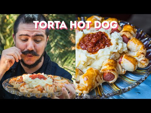 TORTA FOLHADA DE CACHORRO QUENTE E COMO FAZER KETCHUP CASEIRO