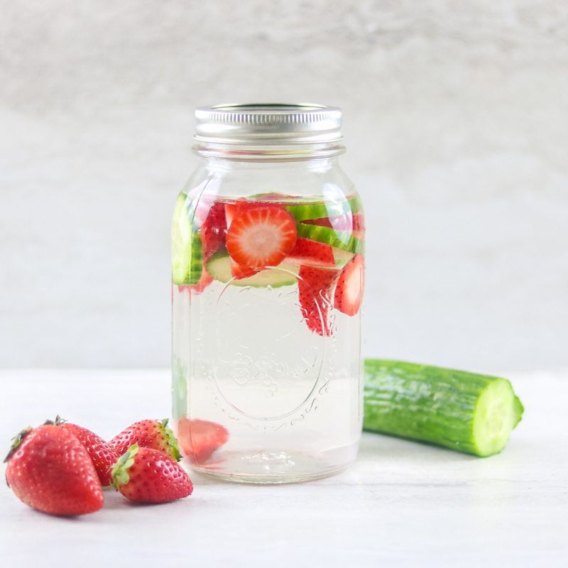 Strawberry-Cucumber-Water