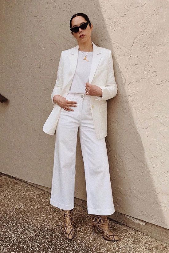 Blazer branco: 10 ideias para compor sem medo