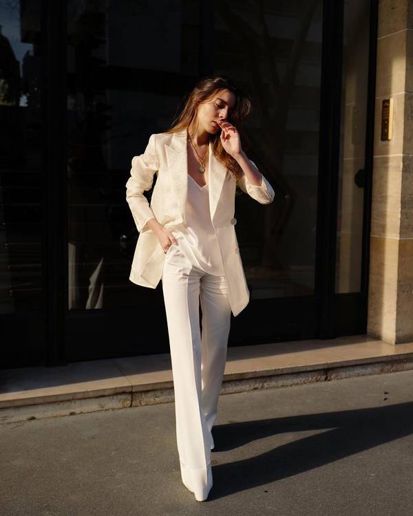 Blazer branco: 10 ideias para compor sem medo