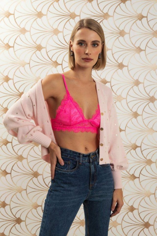 TOP GLORIA - ROSA NEON